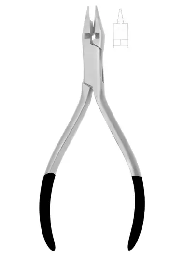 38c, 38TC 13.5 cm, 5 1/4” Contouring closing loop pliers, wire bending, cutter.