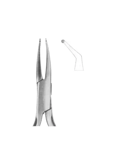 Fig. 72 14 cm, 5 ½” Band pinshing & ligature locking plier, serrated