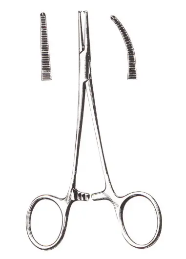 HALSTED-MOSQUITO Straight, Curved, 5” 1x2 teeth