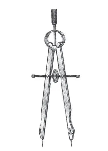 Spring Bow Divider 6” Radius